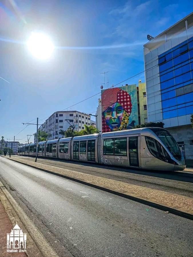 Apartamento Rabat, Hassan Downtown: Tramway, Sunshine, Privacy Exterior foto